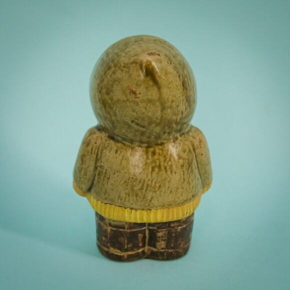 Vintage 1970s Lisa Larson North Nord Gustavsberg Stone Ceramic Inuit Eskimo Girl - Picture 3 of 8